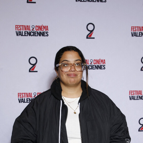 Melha Bedia au photocall de la cérémonie de clôture de la 12ème édition du Festival 2 Cinéma de Valenciennes, au cinéma Gaumont. Valenciennes, le 27 septembre 2022. © Denis Guignebourg/Bestimage 