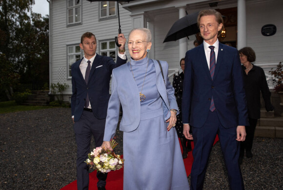 La reine Margrethe II de Danemark lors de la remise des prix "Nordic Language Award 2022" à Oslo. le 26 septembre 2022 