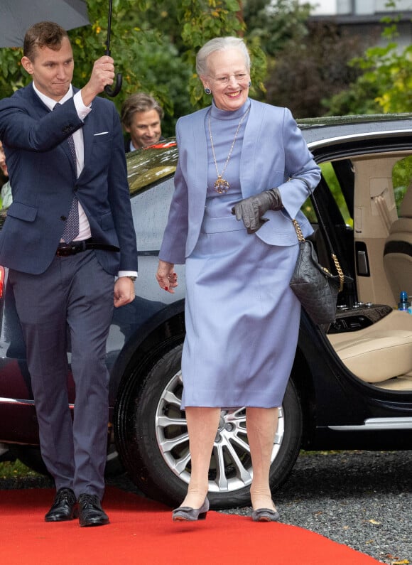 La reine Margrethe II de Danemark lors de la remise des prix "Nordic Language Award 2022" à Oslo. le 26 septembre 2022 