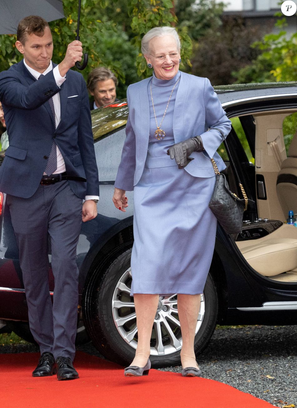 La Reine Margrethe Ii De Danemark Lors De La Remise Des Prix Nordic Language Award 2022 à Oslo 