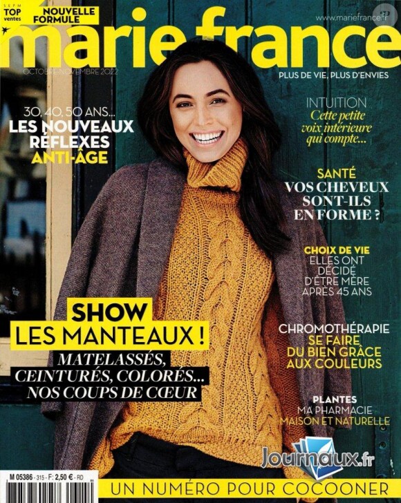 Couverture du magazine "Marie France".