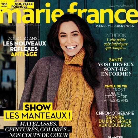 Couverture du magazine "Marie France".