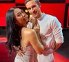 Anggun avec son danseur Adrien Caby pour "Danse avec les stars 2022". Septembre 2022.