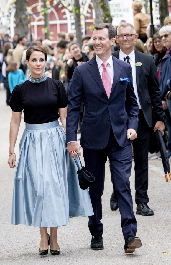 La famille royale danoise assiste à la soirée de gala à l'occasion de la célébration du 50ème anniversaire du gouvernement de la reine Margrethe de Danemark à Copenhague le 21 mai 2022. 
