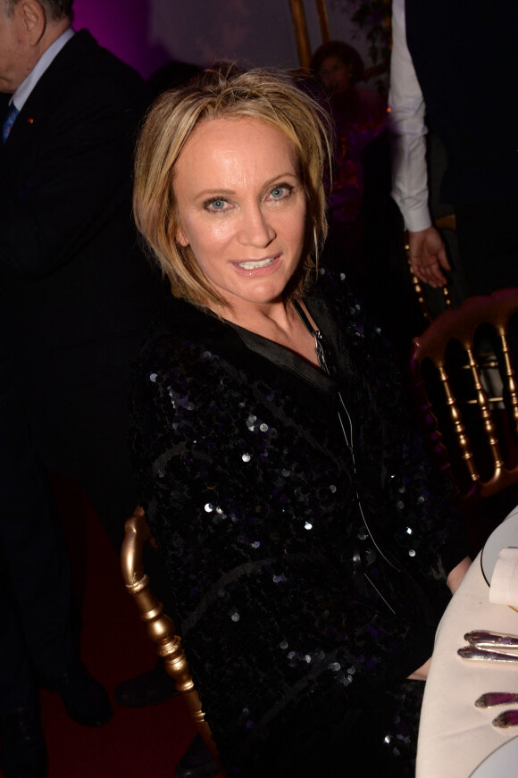 Patricia Kaas lors de la soirée de gala au profit de la fondation Pompidou à l'hôtel Marcel Dassault à Paris, France, le 28 mars 2019.
