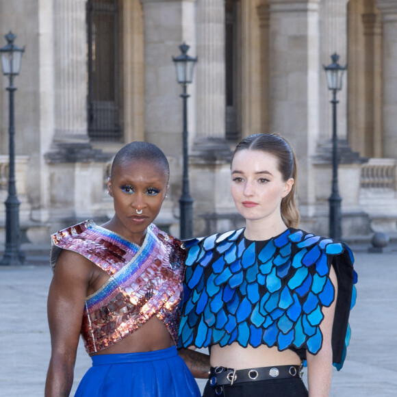 Cynthia Erivo et Kaitlyn Dever - Front Row au défilé Louis Vuitton Collection Femme Prêt-à-porter Printemps/Eté 2023 lors de la Fashion Week de Paris (PFW), France, le 4 octobre 2022. © Olivier Borde/Bestimage  Celebs attend the Louis Vuitton s Womenswear Spring/Summer 2023 show as part of Paris Fashion Week in Paris, France, on October 4, 2022. 