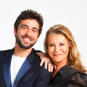 Agustin Galiana, Sheila - Backstage - Enregistrement de l'émission "Un flirt une danse", présentée par Faustine Bollaert et diffusée le 15 février sur France 2 à 21h10 © Tiziano da Silva-Rubens Hazon / Bestimage