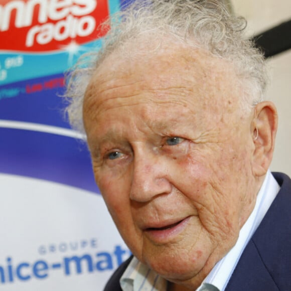 Exclusif - Philippe Bouvard pose à Cannes le 11 juillet 2018.