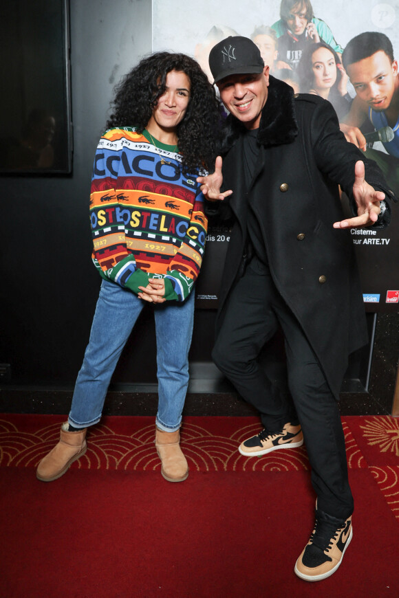 Sabrina Ouazani et DJ Cut Killer à l'avant-première du film 'Le Monde de Demain' Paris au Grand Rex le 5 octobre 2022 à Paris, France. Photo by Nasser Berzane/ABACAPRESS.COM