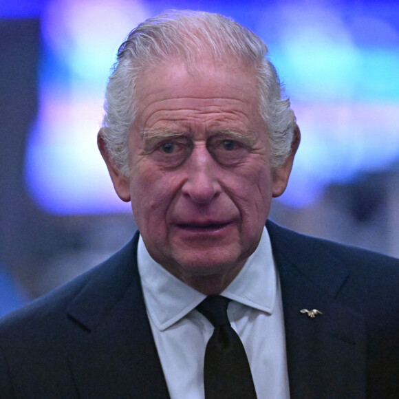 Le roi Charles III d'Angleterre, visite la salle des opérations spéciales du Metropolitan Police Service (SOR) Lambeth HQ, dans le sud de Londres, Royaume Uni. 