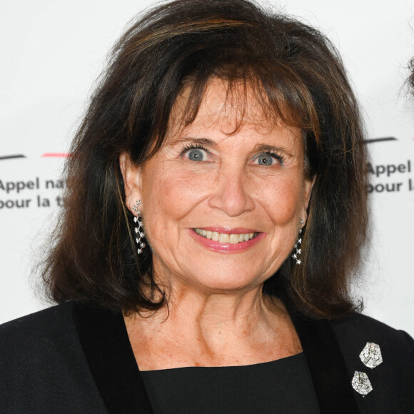Exclusif - Anne Sinclair - Soirée caritative des parrains de l'Appel national pour la Tsedaka au Pavillon Gabriel à Paris. © Coadic Guirec/Bestimage 