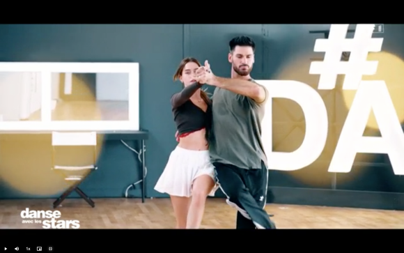 Léa Elui et Jordan Mouillerac dans "Danse avec les stars".