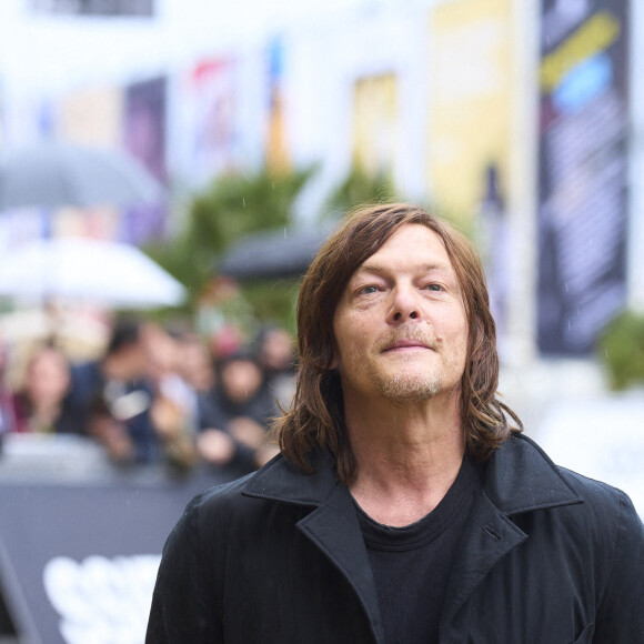 Norman Reedus arrive à l'hôtel "Marie Cristina" lors du 70e Festival du Film de Saint-Sébastien, le 24 septembre 2022. © Future-Image via Zuma Press/Bestimage