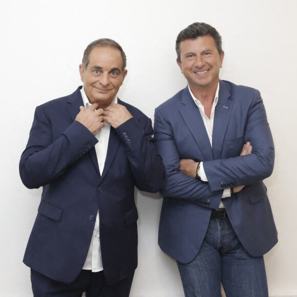 Laurent Fontaine, Pascal Bataille - Backstage de l'émission TPMP (Touche Pas à Mon Poste) présentée en direct par C.Hanouna et diffusée sur C8 - Paris le 8 septembre 2022 - © Jack Tribeca / Bestimage.