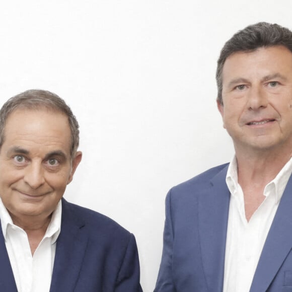 Laurent Fontaine et Pascal Bataille - Backstage de l'émission TPMP (Touche Pas à Mon Poste) présentée en direct par C.Hanouna et diffusée sur C8 - Paris le 8 septembre 2022 - © Jack Tribeca / Bestimage.