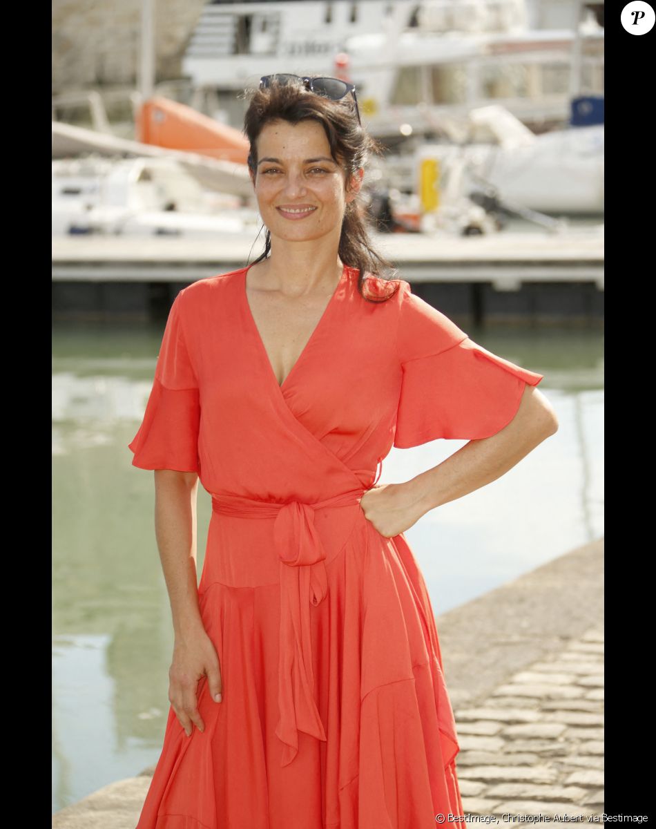 Fanny Gilles - 21ème édition du Festival de la Fiction TV de La Rochelle. Le 14 septembre 2019 © Christophe Aubert via Bestimage