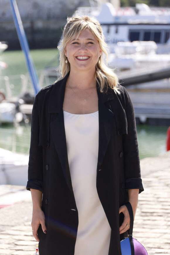 Bérengère Krief au photocall du film "Les histoires d'Anouk" lors de la 24ème édition du Festival de la Fiction TV de La Rochelle, France, le 17 septembre 2022. © Christophe Aubert/Bestimage