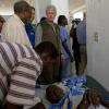 Bill Clinton, envoyé spécial de l'ONU en Haïti, le 12 janvier 2010