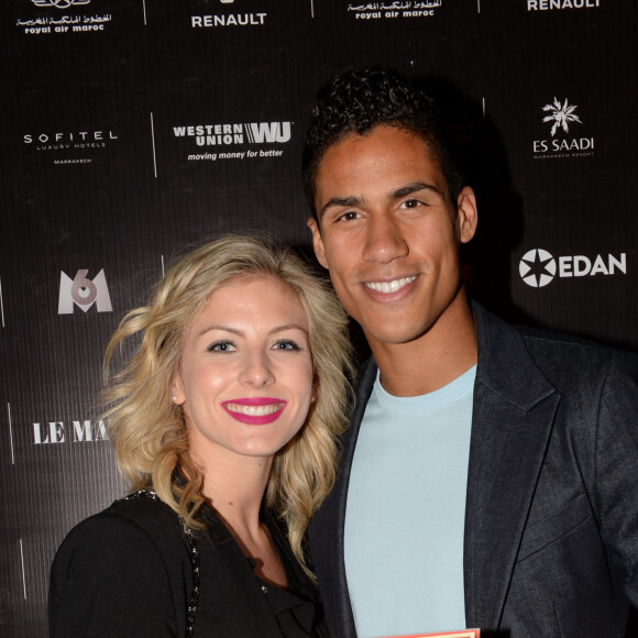 Exclusif - Raphaël Varane et sa femme Camille Tytgat au cocktail "Aftershow" dans le cadre du festival Marrakech du Rire 2016. Marrakech, le 3 juin 2016. © Bellak Rachid/Bestimage