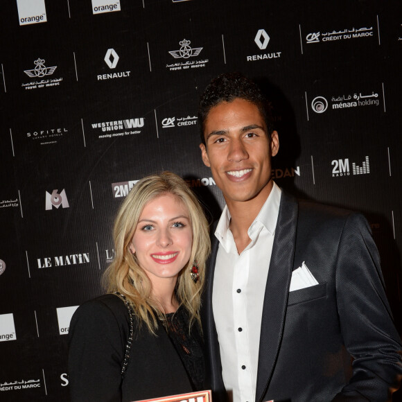 Exclusif - Raphaël Varane et sa femme Camille Tytgat au cocktail "Aftershow" dans le cadre du festival Marrakech du Rire 2016. Marrakech, le 4 juin 2016. © Bellak Rachid/Bestimage