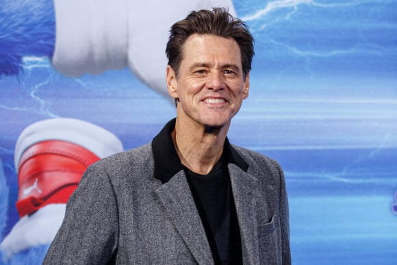 Jim Carrey - Première du film "Sonic le film" à Berlin, le 28 janvier 2020.