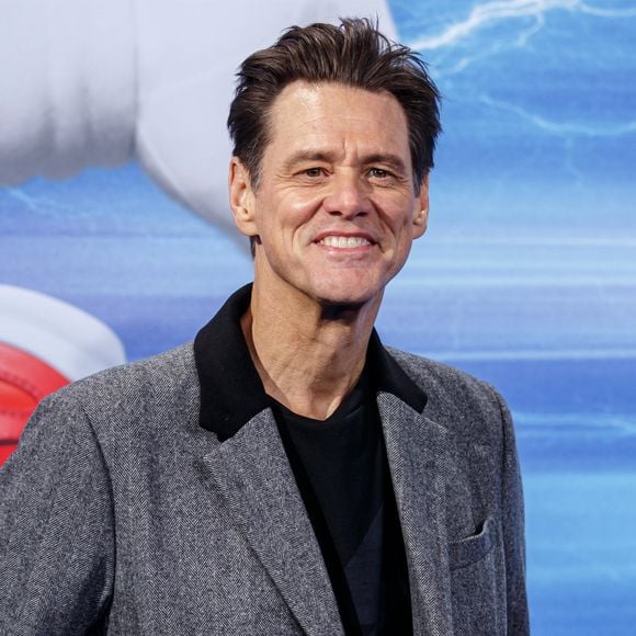 Jim Carrey - Première du film "Sonic le film" à Berlin, le 28 janvier 2020.