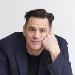 Jim Carrey en conférence de presse à Beverly Hills, le 4 septembre 2018