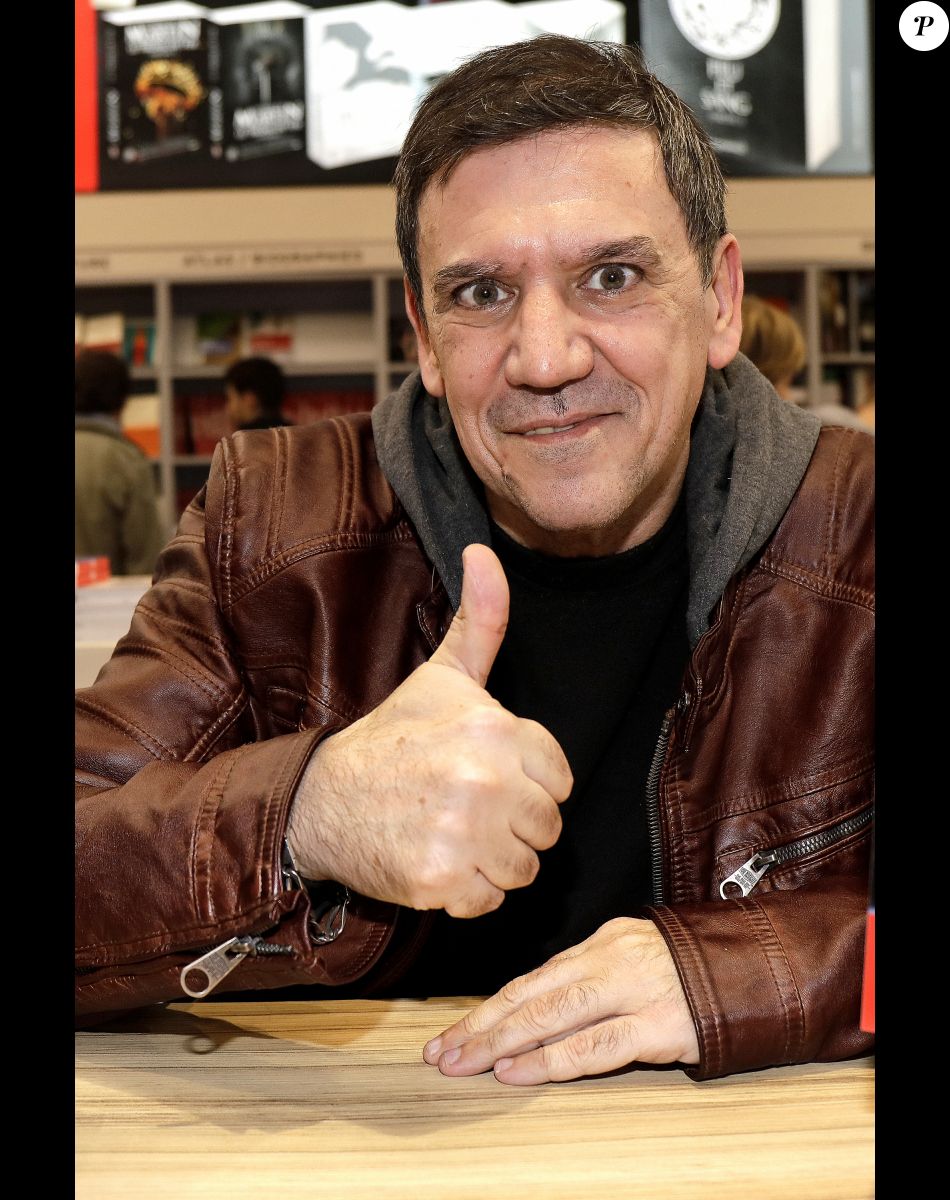 Rendez-vous avec Christian Quesada au salon du livre de Paris 16 mars 2019. © Cédric Perrin/Bestimage