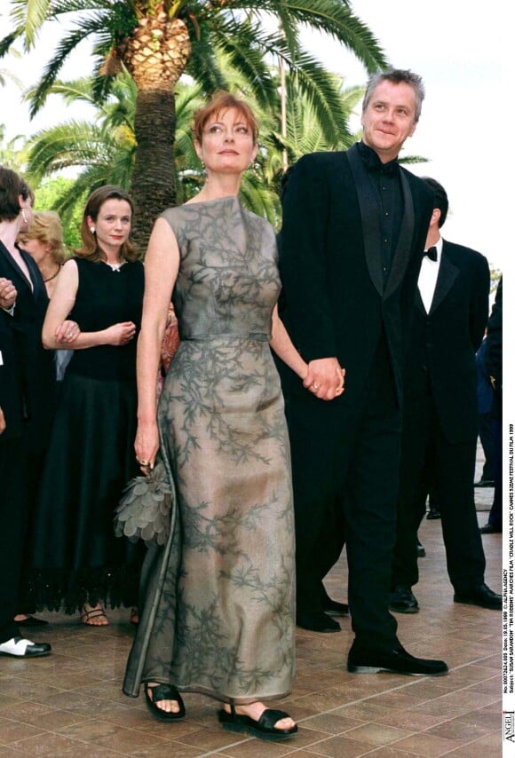 Archives : Susan Sarandon et Tim Robbins au Festival de Cannes 1999.