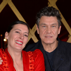 Marc Lavoine et Marie Agnès Gillot (Chorégraphe des danses du spectacle) - Première séance de travail à l'occasion de la présentation du casting du premier spectacle musical "Les souliers rouges", créé par M.Lavoine et F.Aboulker, qui sera pour la première fois sur scène au théâtre Luxembourg de Meaux le 25 janvier 2020 © Veeren / Bestimage 