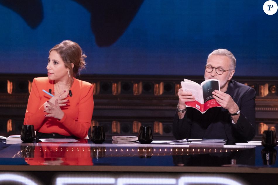 Qui Est Le Mari De Lea Salame Léa Salamé, Laurent Ruquier - Sur le plateau de l'émission OEED (On Est