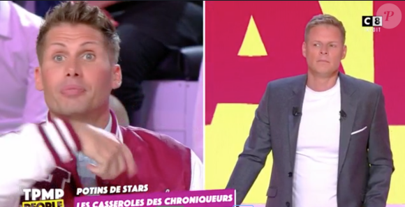 Benoit Dubois sur TPMP People le 15 octobre 2022 sur C8.