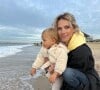 Marion Rousse et Julian Alaphilippe avec leur enfant, Nino. Instagram. Le 15 octobre 2022.
