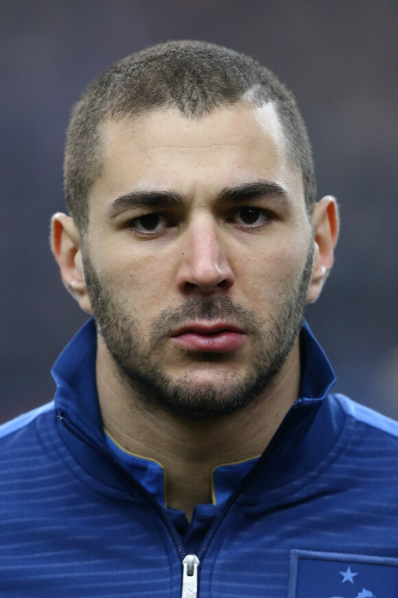 Karim Benzema Match de football France - Espagne au stade de france - Match comptant pour la qualification de la prochaine Coupe du Monde de football au Bresil entre la France et l' Espagne (0-1) au stade de France a Saint-Denis le 26 mars 2013.