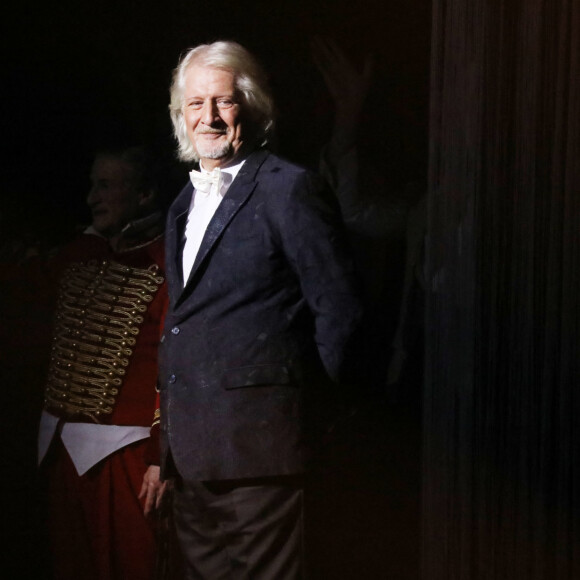 Exclusif - Patrick Sébastien - Spectacle "Le plus grand cabaret du monde" présenté par Patrick Sébastien au Dôme de Paris le 5 novembre 2021. © Bahi/Bestimage