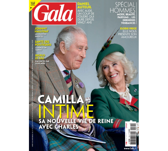 Couverture du magazine "Gala" du jeudi 20 octobre 2022
