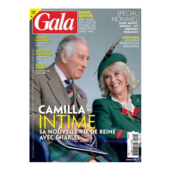 Couverture du magazine "Gala" du jeudi 20 octobre 2022