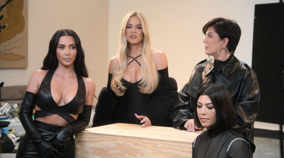 Les images de la série HULU "The Kardashians".
