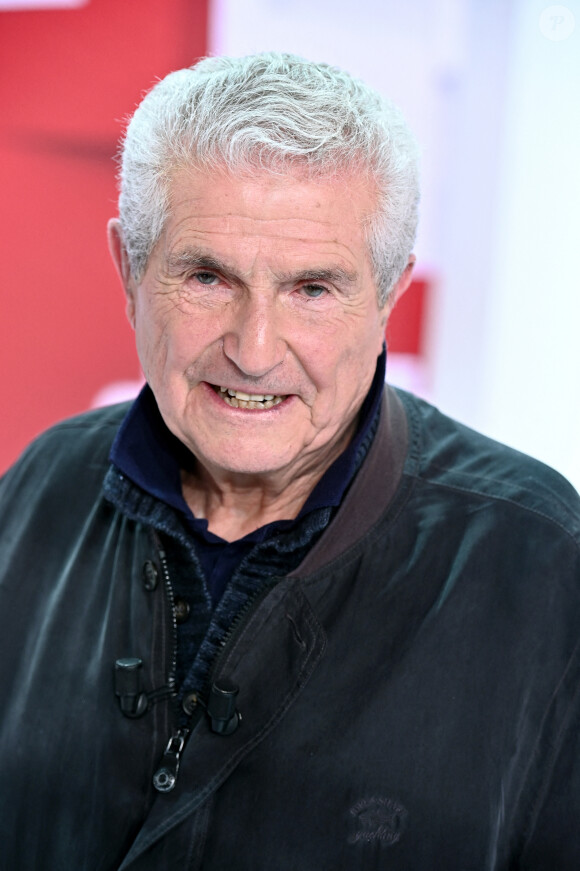 Exclusif - Claude Lelouch - Enregistrement de l'émission "Vivement dimanche" au studio Gabriel, présentée par M.Drucker, diffusée sur France 3 le 23 octobre 2022. © Guillaume Gaffiot / Bestimage