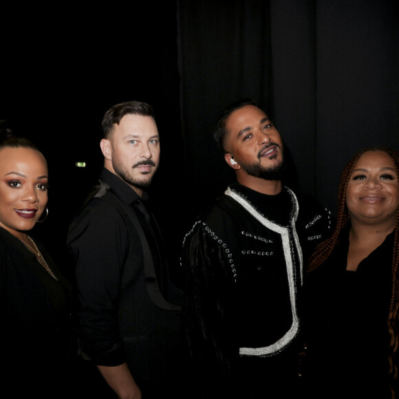 Exclusif - Slimane - Backstage - Enregistrement de l'émission "La boîte à secrets 13", présentée par F.Bollaert, et diffusée le 21 octobre sur France 3. © Jack Tribeca / Bestimage