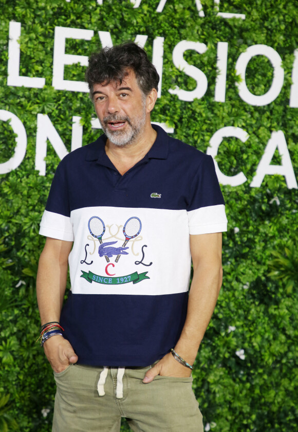Stéphane Plaza pose lors d'un photocall lors du Festival de Televison de Monte Carlo le 21 juin 2022. @Denis Guignebourg/Bestimage
