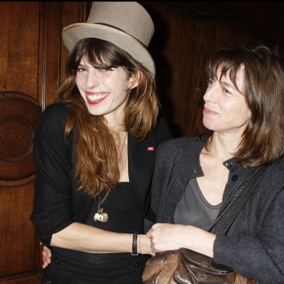 Lou Doillon et Kate Barry.