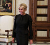Le président de la République française Emmanuel Macron, sa femme la Première Dame Brigitte Macron au Vatican le 26 juin 2018.