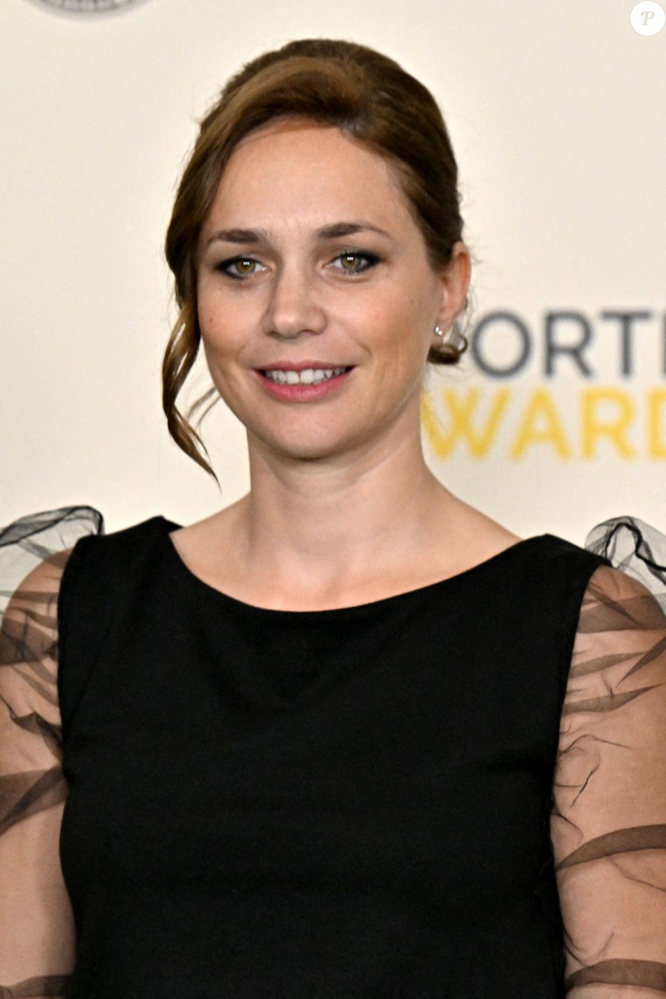 Nathalie Péchalat durant la soirée des Sportel Awards au Grimaldi Forum