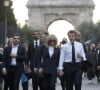 Exclusif - En marge de leur voyage à Rome, le président Emmanuel Macron et sa femme Brigitte, en baskets, se sont offerts un moment intime et confidentiel avec une visite privée du Mont Palatin
