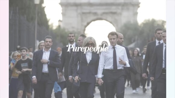 Brigitte Macron main dans la main avec Emmanuel, leur parenthèse en amoureux en Italie