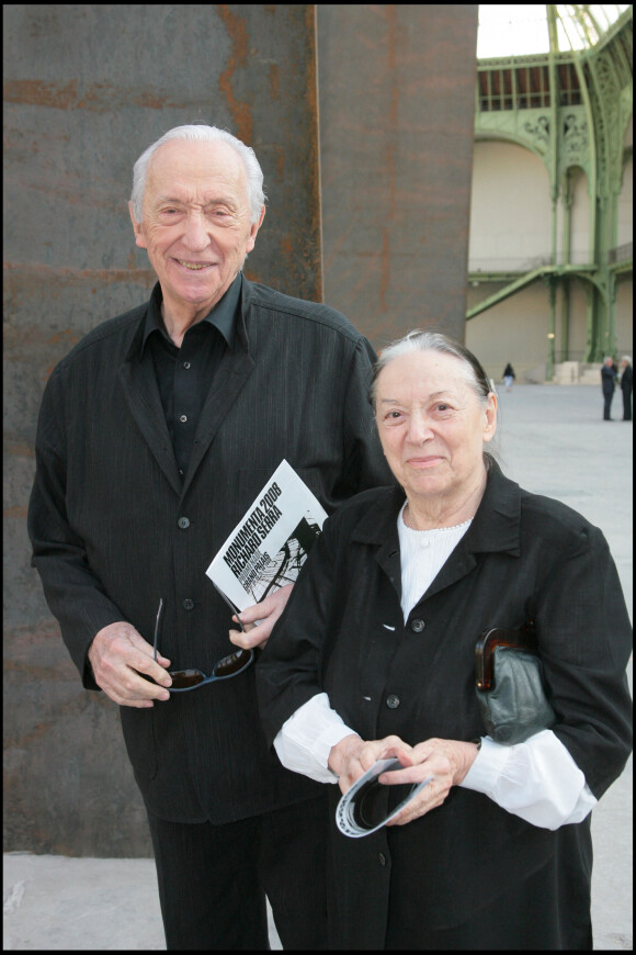 Pierre Soulages et sa femme