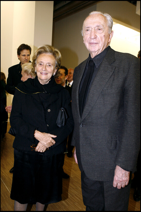 Bernadette Chirac et Pierre Soulages - Les amis du centre George Pompidou fêtent les 30 ans du centre
