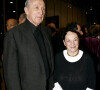 Pierre Soulages et son épouse - Les amis du centre Pompidou fêtent les 30 ans du centre