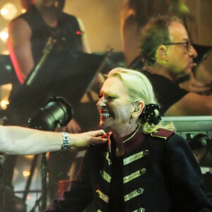 Stephen Stills et Christopher Stills - Véronique Sanson en concert pour l'ouverture du festival des Francofolies de La Rochelle. Le 11 juillet 2018.